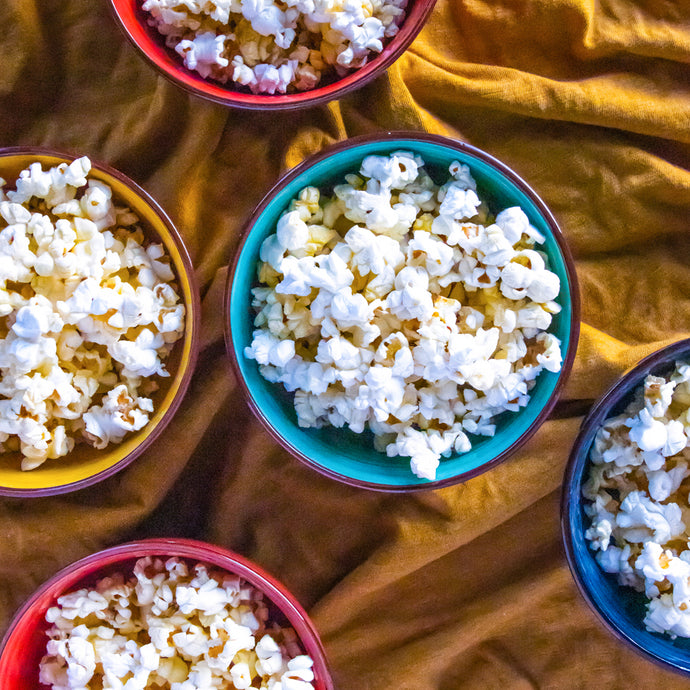 Stovetop Coconut Oil Popcorn