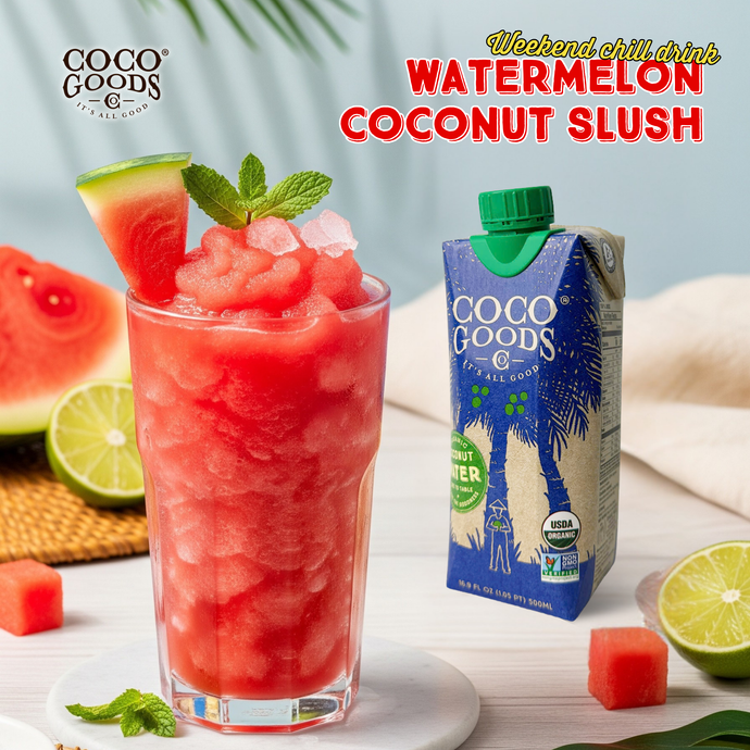 Weekend Chill Drink - How to make WATERMELON COCONUT SLUSH?