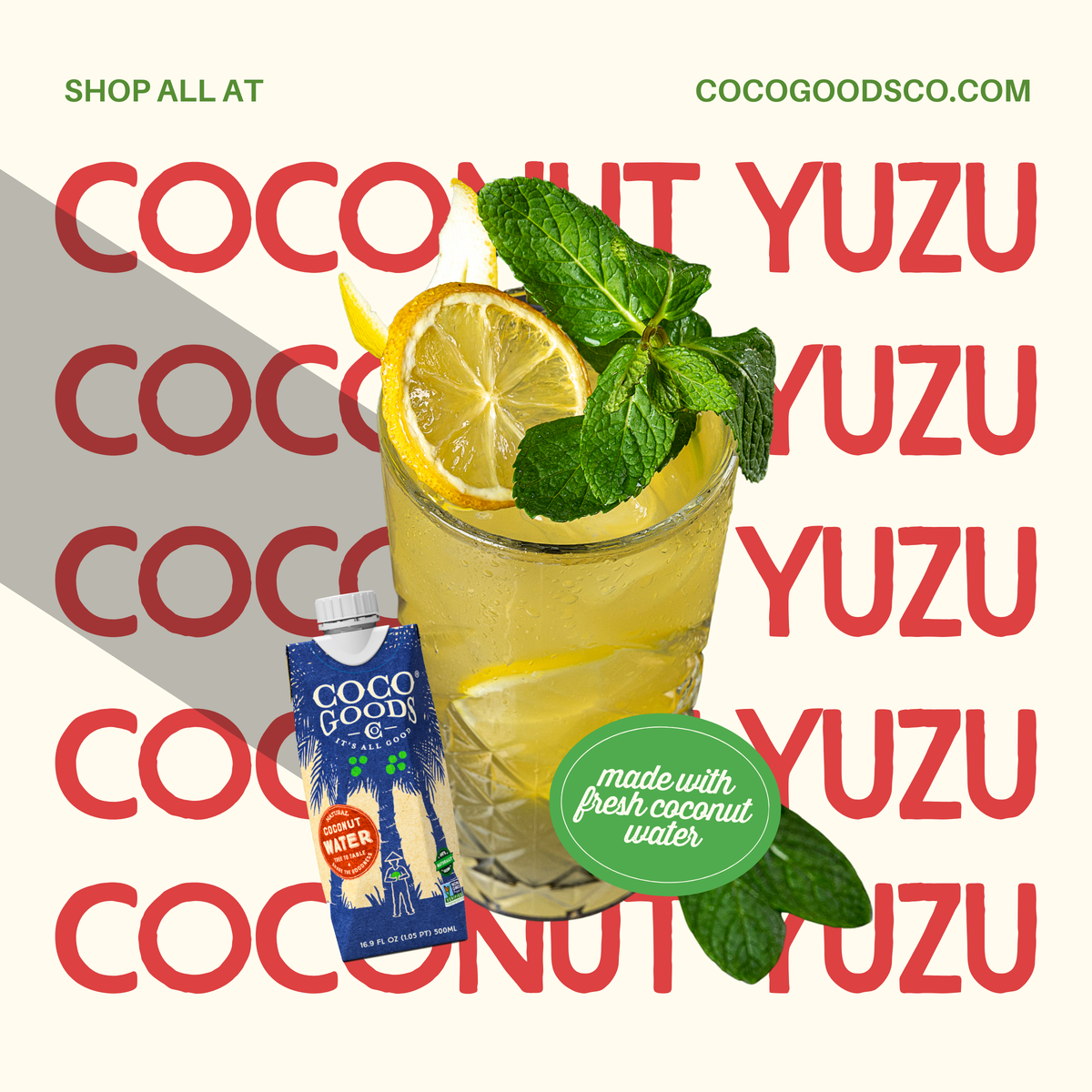 🍹WEEKEND CHILL DRINKS - YUZU COCONUT COOLER✨ – CocoGoods Co