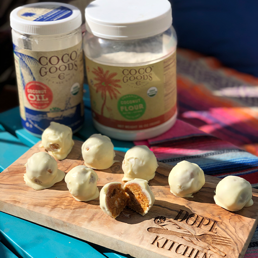 CocoGoods Co. - Dope Kitchen Carrot Cake No Bake Balls