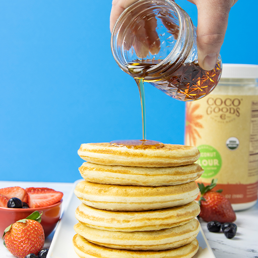 Coconut Flour Pancakes CocoGoods Co