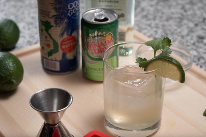 Coconut Lime Cilantro Cooler