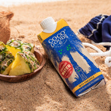 Load image into Gallery viewer, CocoGoodsCo "Tropic Like It's Hot" Summer Beach Tote – Tropical Hydration, Tanning Support & Snack Essentials Kit