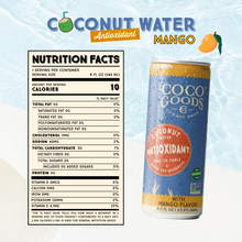 Load image into Gallery viewer, Antioxidant Coconut Water Mango Flavor