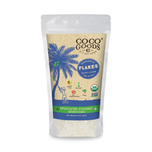 Load image into Gallery viewer, Organic Unsweetened Desiccated Coconut, Flakes Grade 8 oz, 2 Pack