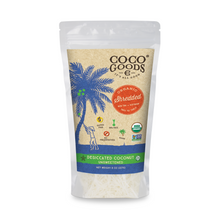 Load image into Gallery viewer, Organic Unsweetened Desiccated Coconut, Shredded Grade 8 oz, 2 Pack
