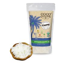 Load image into Gallery viewer, Organic Unsweetened Desiccated Coconut, Chips Grade 8 oz, 2 Pack