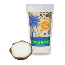 Load image into Gallery viewer, Organic Unsweetened Desiccated Coconut, Fine Grade 16 oz, 2 Pack