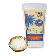 Load image into Gallery viewer, Natural Desiccated Coconut, Sweetened Flakes 16 oz, 2 Pack