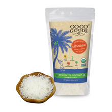 Load image into Gallery viewer, Organic Unsweetened Desiccated Coconut, Shredded Grade 8 oz, 2 Pack