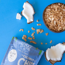Load image into Gallery viewer, Organic Toasted Coconut Chips Original 3.5 oz Zip Lock Bag