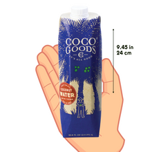 Load image into Gallery viewer, 100% Natural Coconut Water 33.8 fl. oz, 6 pack