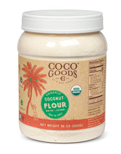 Load image into Gallery viewer, Organic Coconut Flour 36 oz, PET Jar
