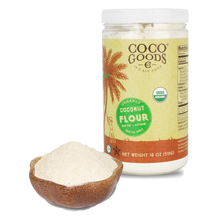 Load image into Gallery viewer, Organic Coconut Flour 18 oz, PET Jar