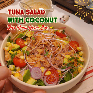 TUNA SALAD WITH COCONUT