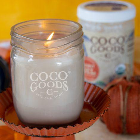 Fall Coconut Candle