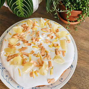 Lemon and Coconut Flour Cake