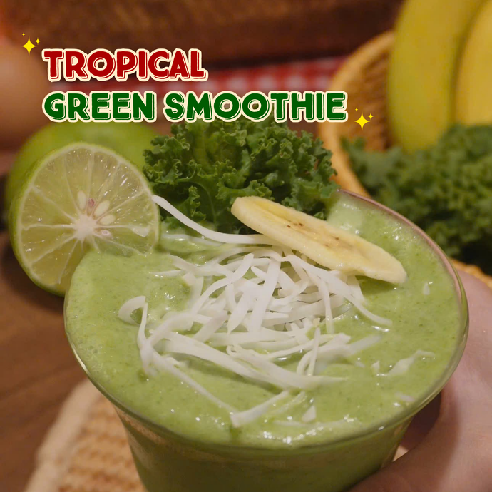 TROPICAL GREEN SMOOTHIE