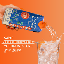 Load image into Gallery viewer, Prebiotic Coconut Water 16.9 fl. oz, 12 pack
