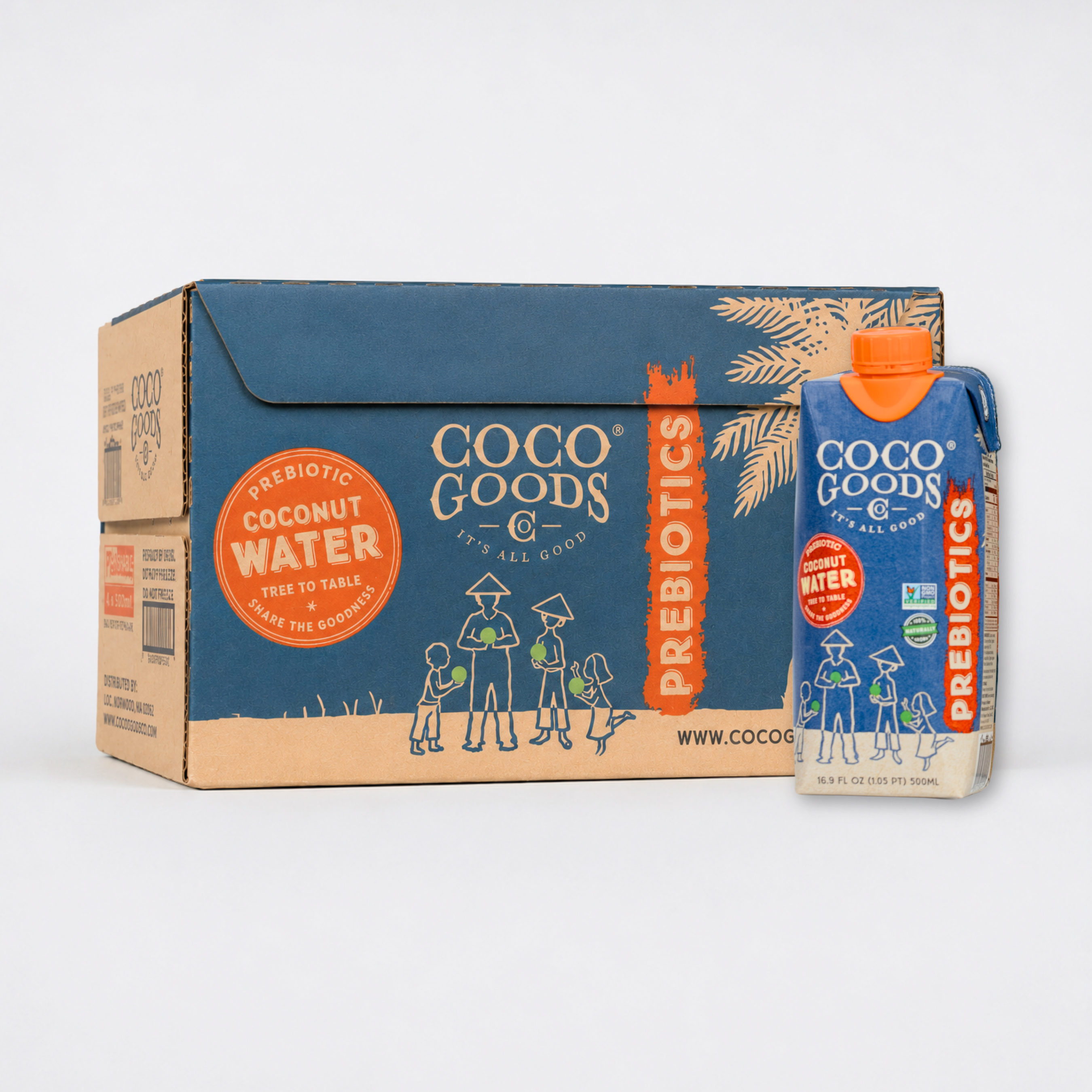 ☆cocomoco☆ CocoGoods Co. Prebiotic Coconut Water