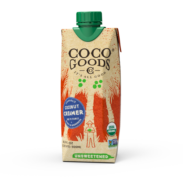 Organic Coconut Coffee Creamer, Original, 16.9 fl oz 12pack
