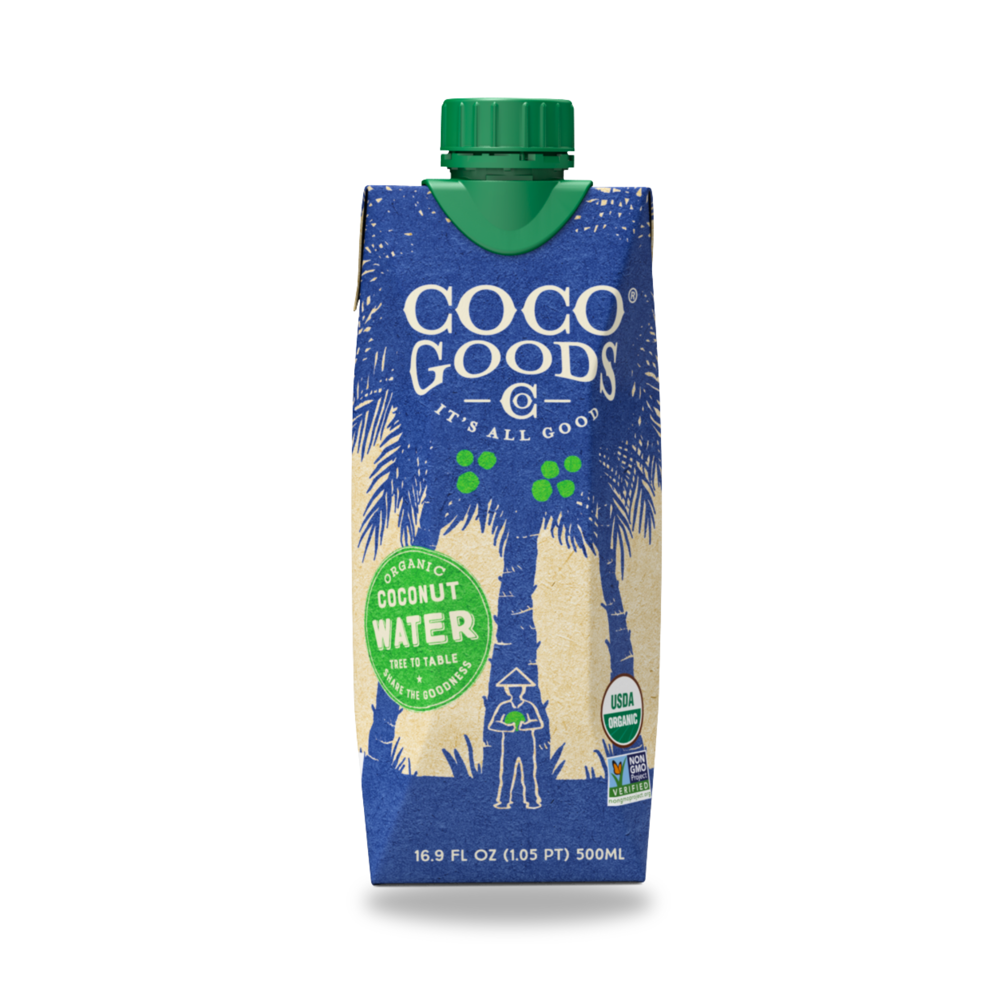 100% Organic Coconut Water 16.9 fl. oz, 12 pack