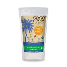 Load image into Gallery viewer, Organic Unsweetened Desiccated Coconut, Fine Grade 16 oz, 2 Pack
