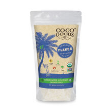 Load image into Gallery viewer, Organic Unsweetened Desiccated Coconut, Flakes Grade 8 oz, 2 Pack
