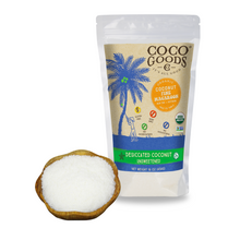 Load image into Gallery viewer, Organic Unsweetened Desiccated Coconut, Fine Grade 16 oz, 2 Pack
