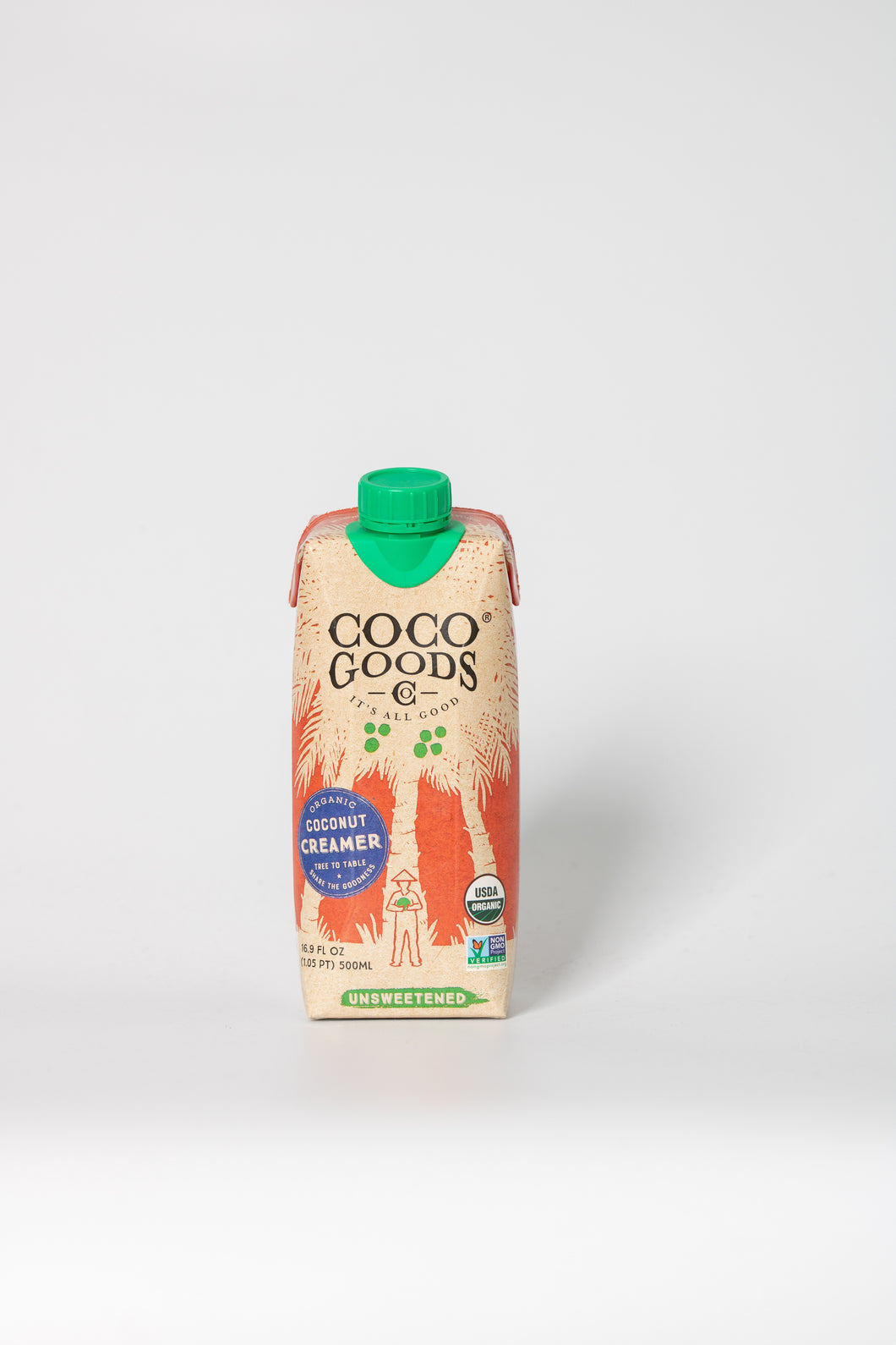 Organic Coconut Coffee Creamer, Original, 16.9 fl oz 12pack