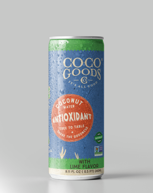Natural Coconut Water with Antioxidants