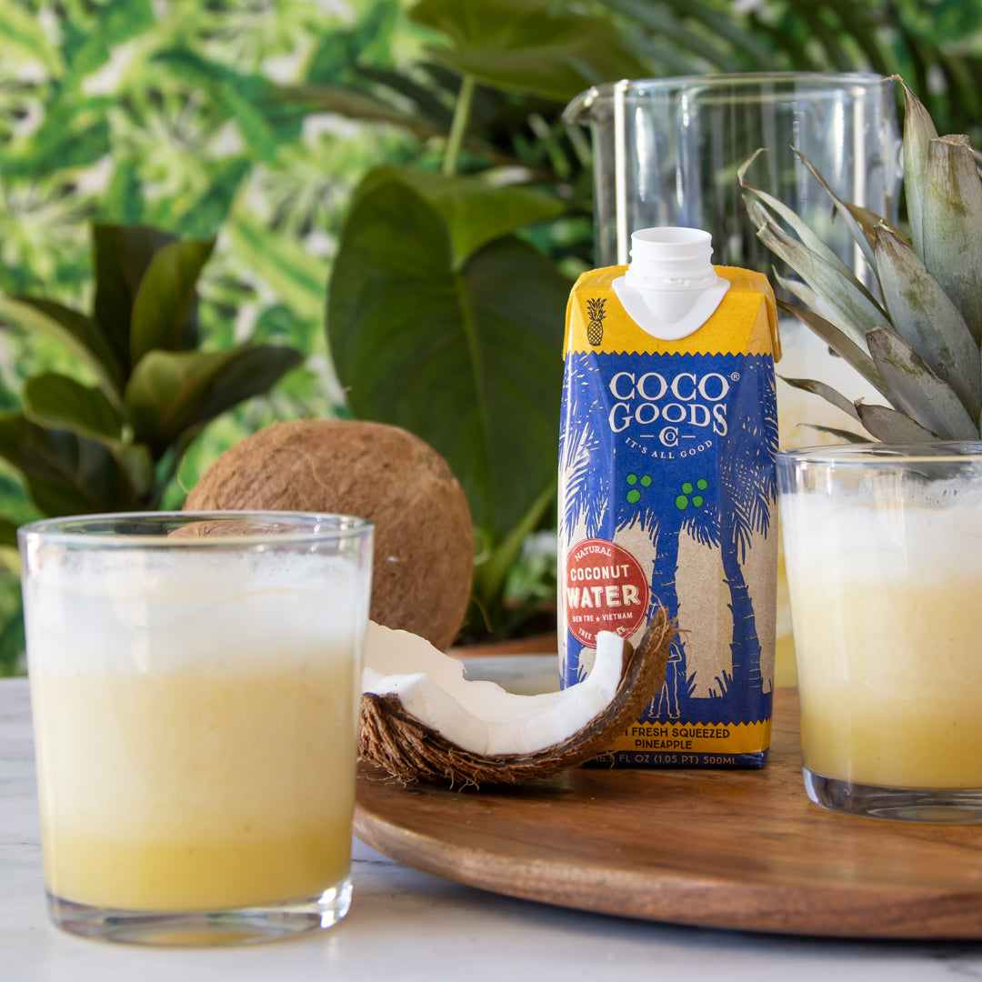 Coconut Cooler Pineapple Coconut Drink Coconut Rum Drinks White