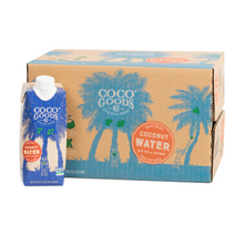 Load image into Gallery viewer, 100% Natural Coconut Water 16.9 fl. oz, 12 pack
