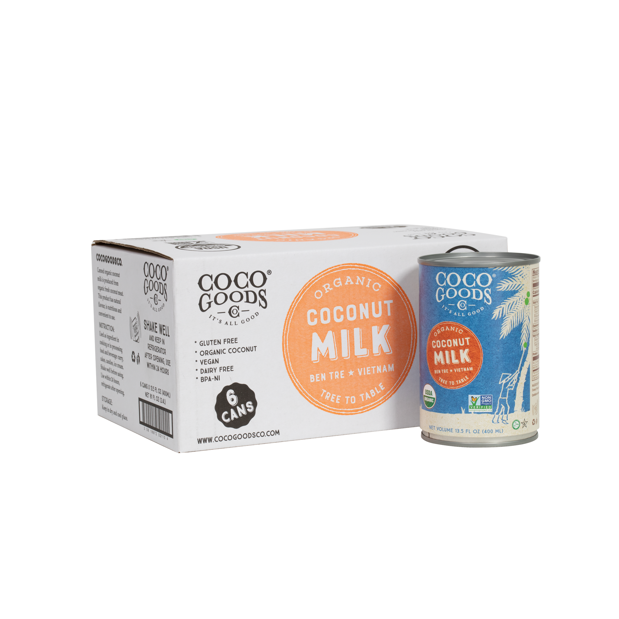 CocoGoods Co. Organic Coconut Milk 13.5 fl. oz