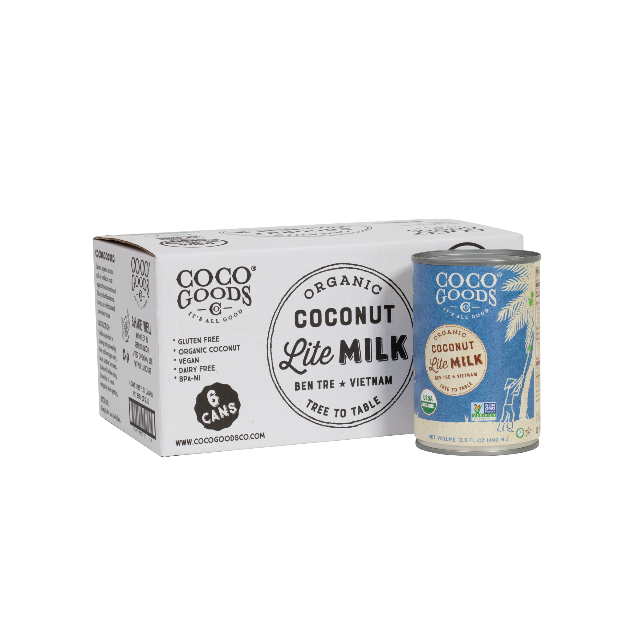 CocoGoods Co. Organic Coconut Lite Milk 13.5 fl. oz