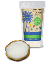 Load image into Gallery viewer, Organic Unsweetened Desiccated Coconut, Medium Grade 16 oz, 2 Pack
