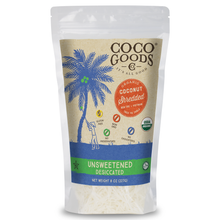 Load image into Gallery viewer, Organic Unsweetened Desiccated Coconut, Shredded Grade 8 oz, 2 Pack
