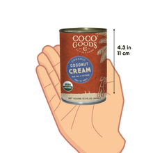 Load image into Gallery viewer, Organic Coconut Cream 13.5 fl. oz
