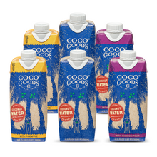 Load image into Gallery viewer, Natural Coconut Water Variety 16.9 fl. oz, 6 Pack

